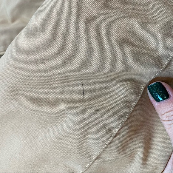 Vintage 70s/80s Casual Corner Striped Lightweight Puffer Jacket Size Small - Picture 12 of 12